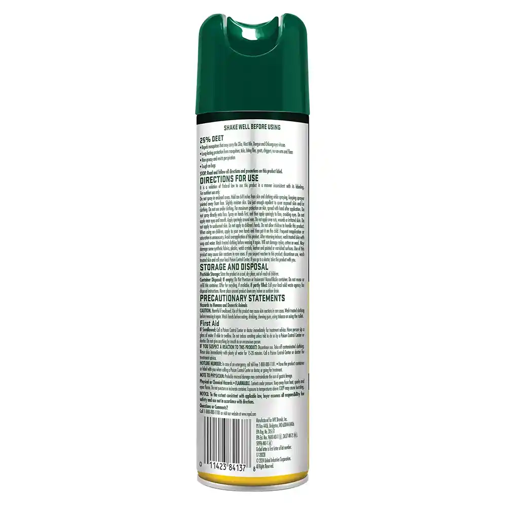 Sportsmen Aerosol Bonus 8.125 oz Back