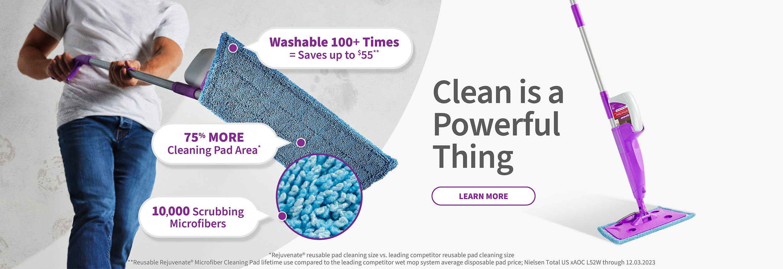 REJ Clean is a Powerful Thing - Desktop Banner