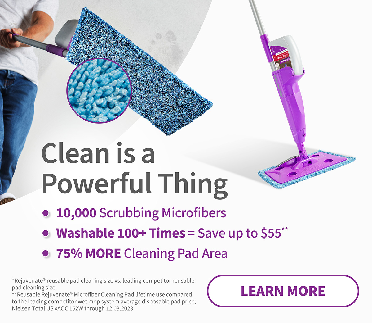 REJ Clean is a Powerful Thing - Mobile Banner