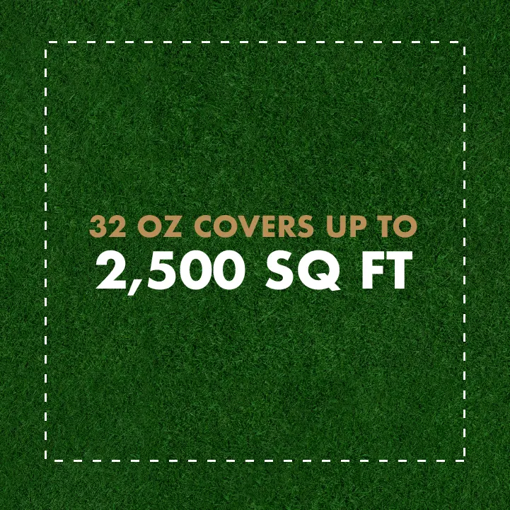 32ozs Covers up to 2,500 sq ft
