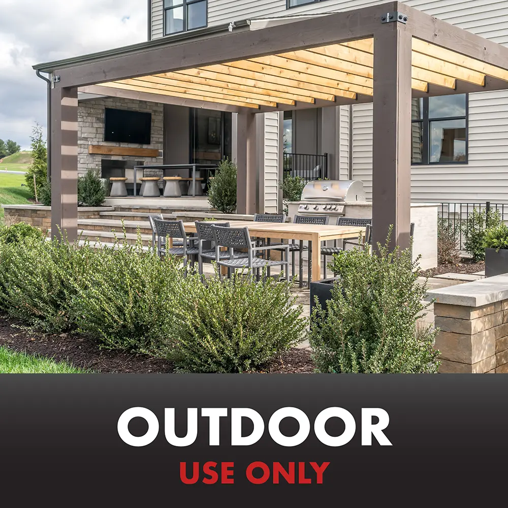 Outdoor Use Only