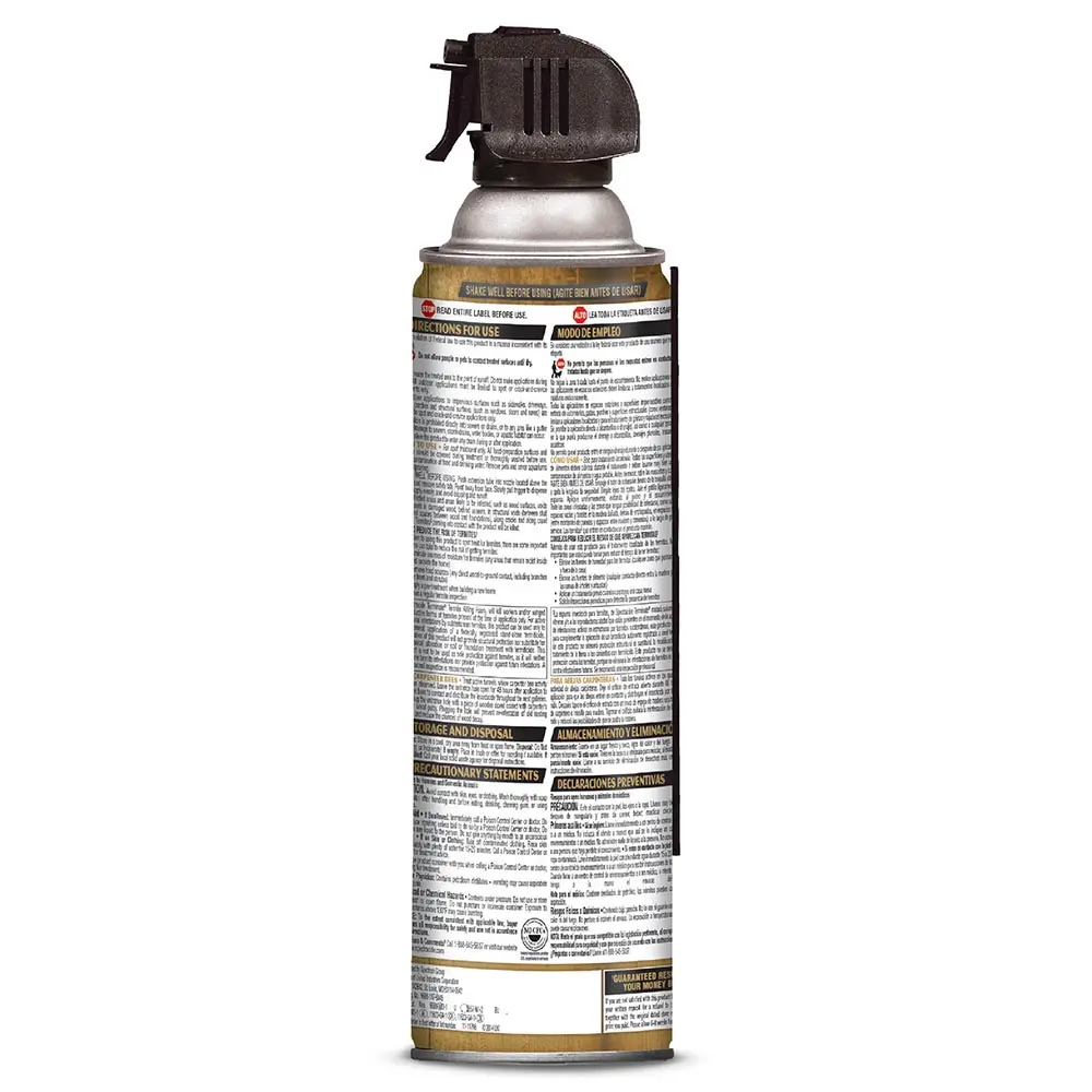 Terminate® Termite Killing Foam2 (Aerosol), 16 oz back