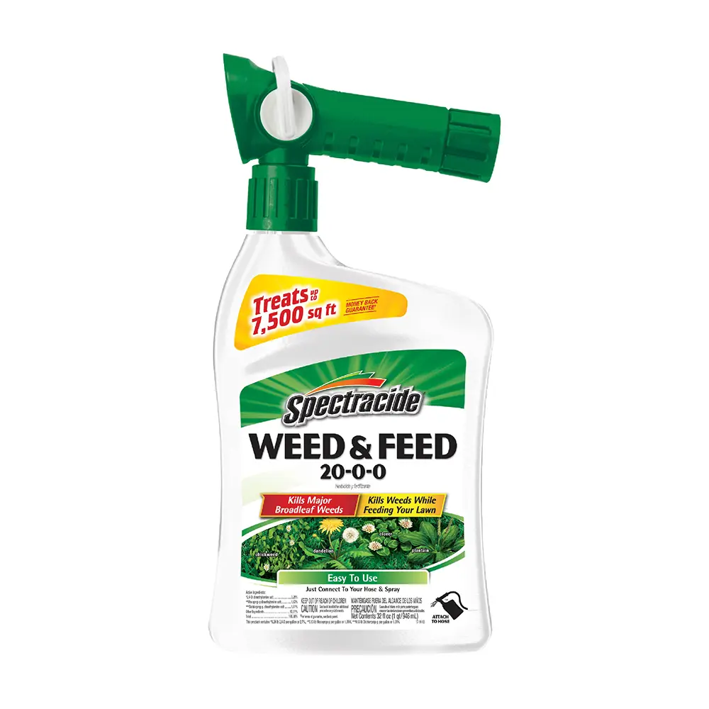 Weed and Feed 20-0-0 Ready to Spray 32 oz front