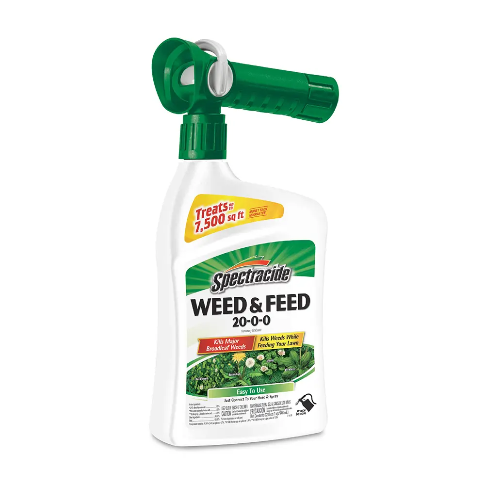 Weed and Feed 20-0-0 Ready to Spray 32 oz side