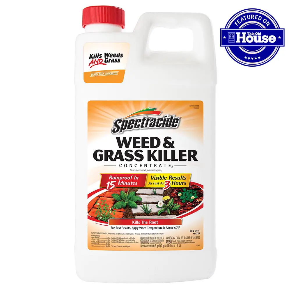 Weed and Grass Killer Concentrate2 64 oz Feature on This Old House front
