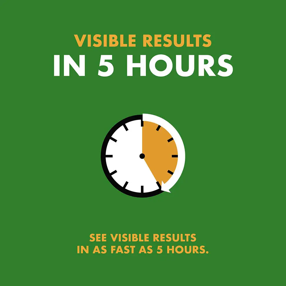 Visible results in 5 hours