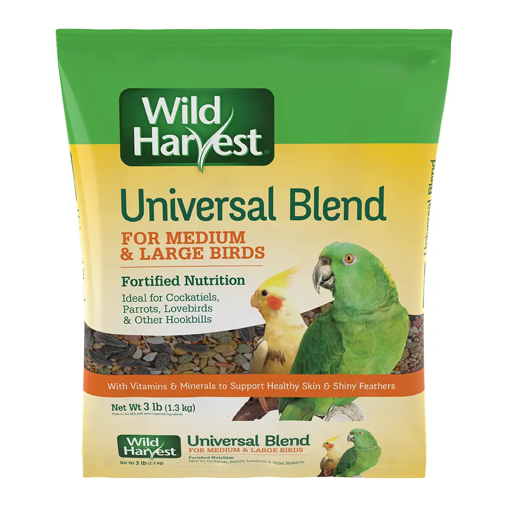 Universal Blend for Medium and Large Birds, 3 Pounds - front of package