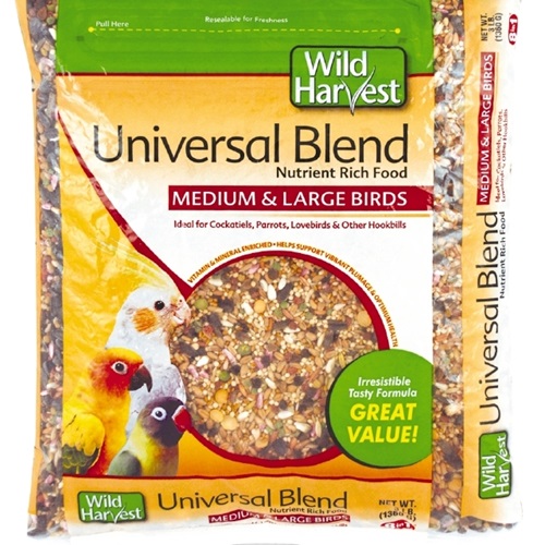 Universal Blend Nutrient Rich Food for Medium & Large Birds