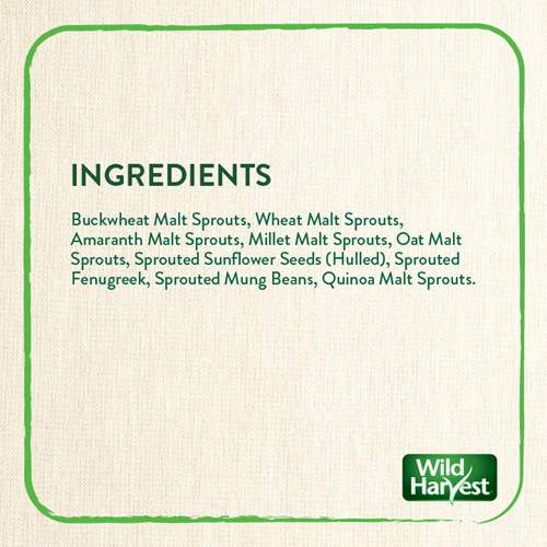 Healthy Benefits Sprout Blend for Small and Medium Birds, 2.5 oz