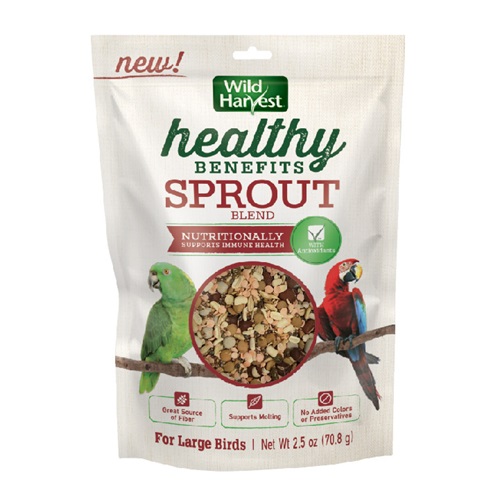 Healthy Benefits Sprout Blend for Large Birds